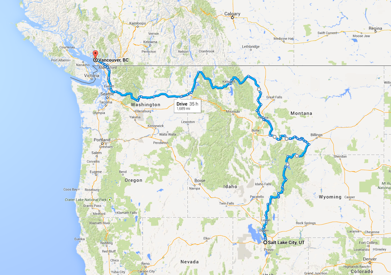 Illustration for article titled The Great North American Road Trip - Part II